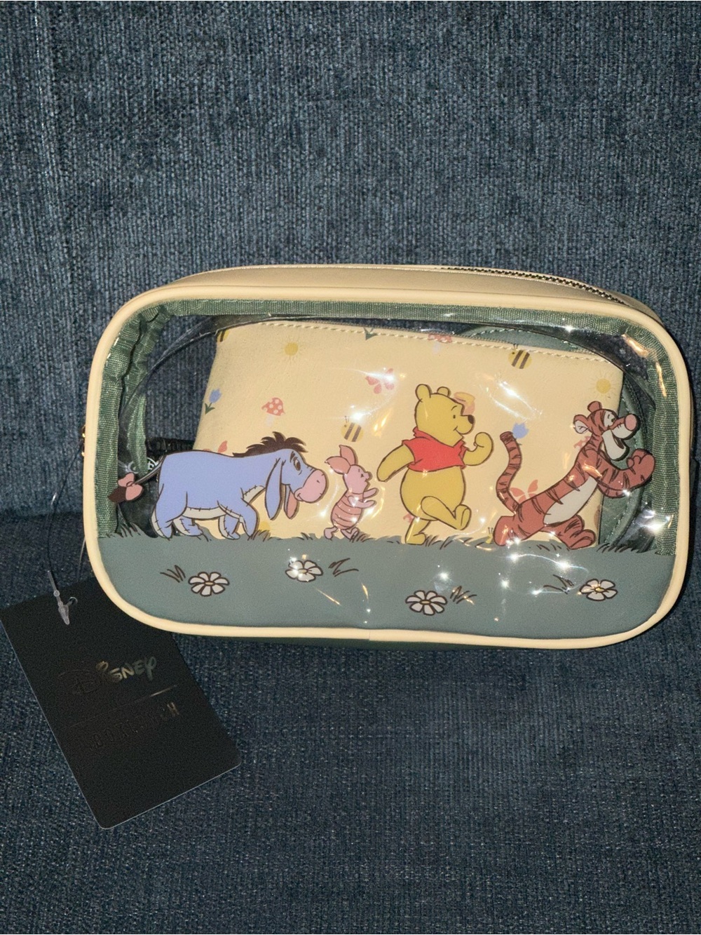 Disney Winnie the Pooh Walking Characters Cosmetic Bag Set